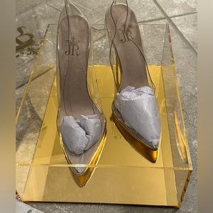 COPY - BRAND NEW NEVER WORN JESSICA RICH TRANSPARENT PUMPS